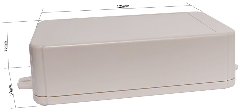Enclosures & Boxes125Lx80Wx35Hmm Flange Mount Box H0121