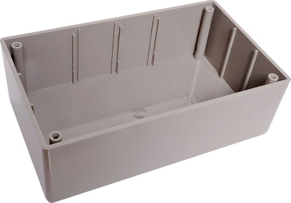 Enclosures & Boxes UB1 (157Lx95Wx53Hmm) ABS Jiffy Box Grey H0151