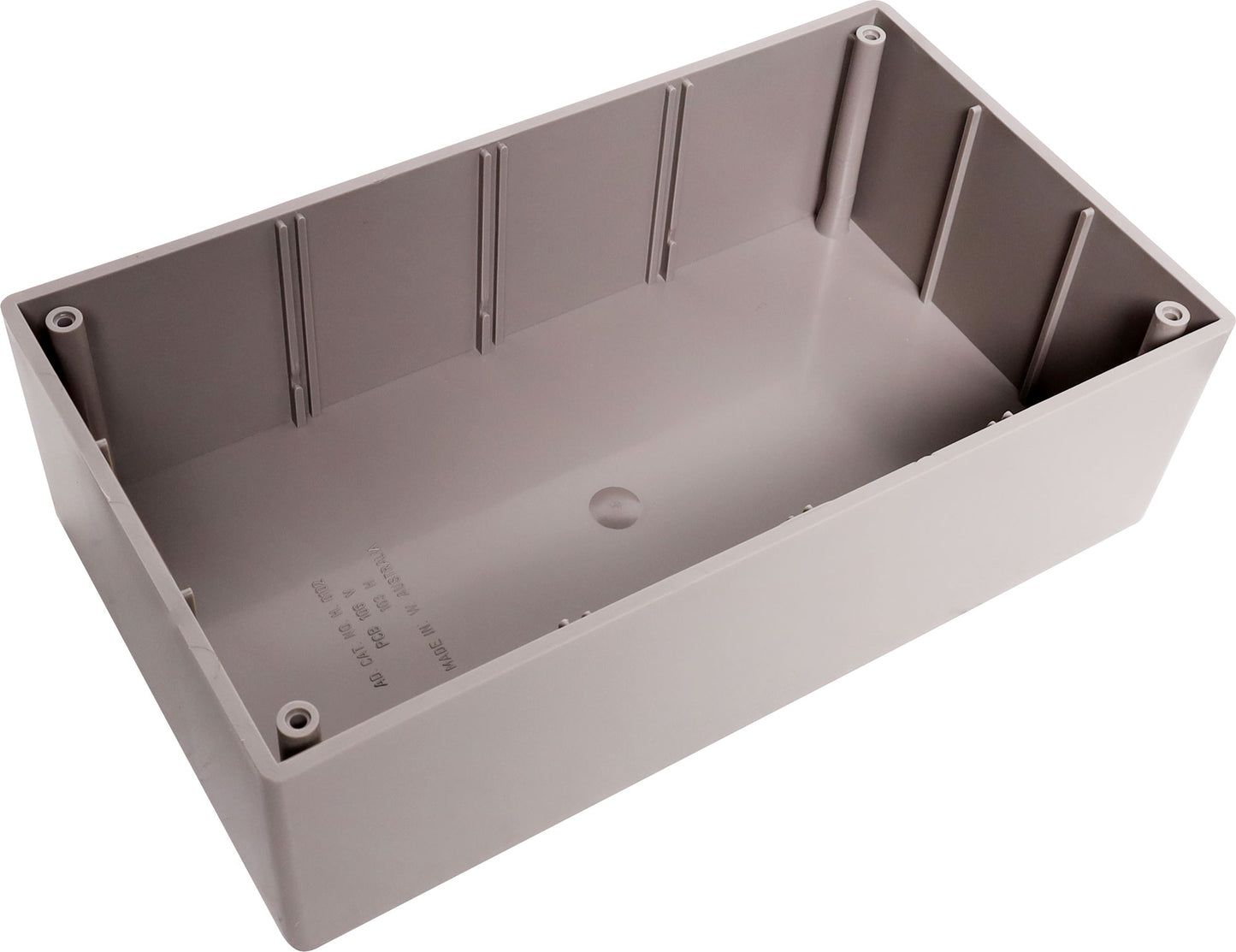 Enclosures & Boxes UB2 (197Lx112Wx63Hmm) ABS Jiffy Box Grey H0152