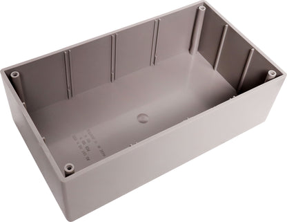 Enclosures & Boxes UB2 (197Lx112Wx63Hmm) ABS Jiffy Box Grey H0152