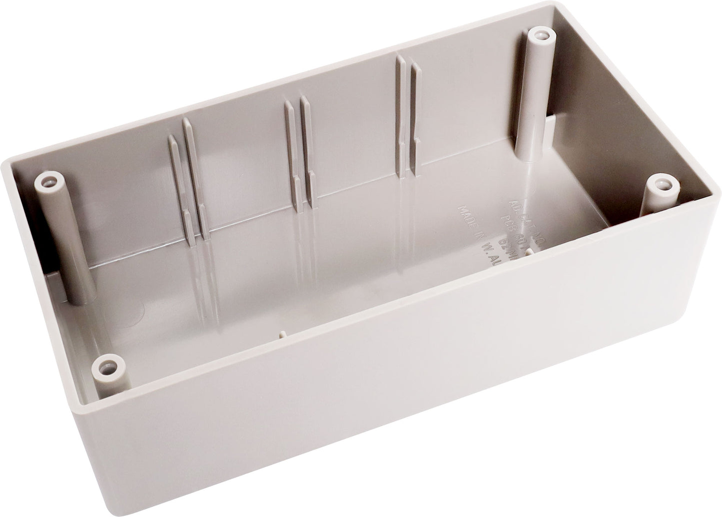 Enclosures & Boxes UB3 (130Lx67Wx43Hmm) ABS Jiffy Box Grey H0153