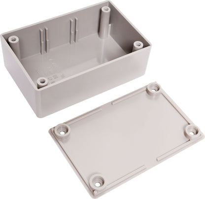 Enclosures & Boxes Jiffy Box ABS UB5 (82Lx54Wx30Hmm) Grey H0155