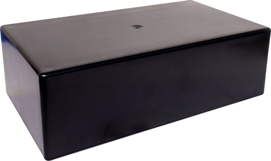 Enclosures & Boxes UB2 (197Lx112Wx63Hmm) ABS Jiffy Box Black H0202