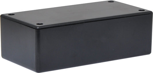 Enclosures & Boxes UB3 (130Lx67Wx43Hmm) ABS Jiffy Box Black H0203