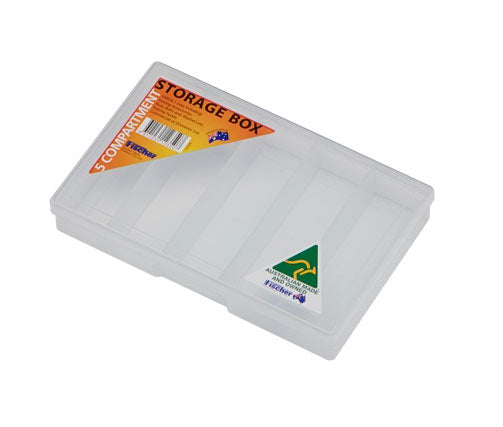 Cases & Storage 5 Way 188x118x31mm Storage Case H0242