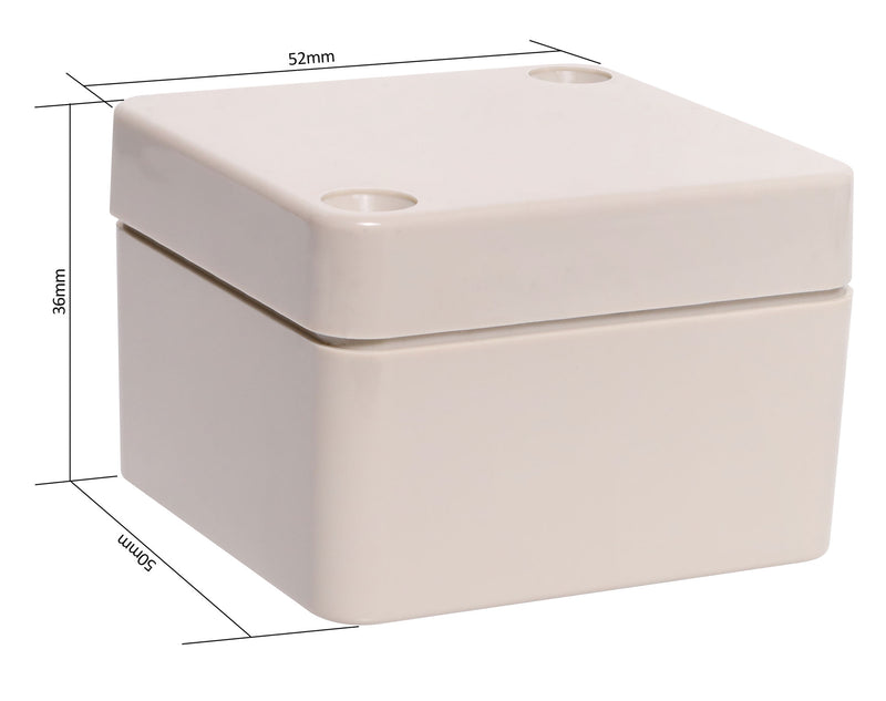 Enclosures & Boxes 52x50x35mm ABS Sealed Case H0297