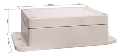 Enclosures & Boxes 105x75x40mm IP65 Sealed ABS Flange Mount Enclosure H0301F