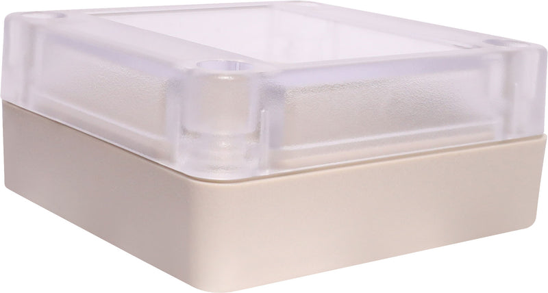 Enclosures & Boxes 65x60x28mm ABS Sealed Box with Clear Lid H0319