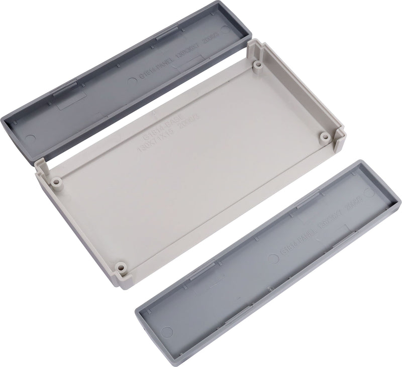 Enclosures & Boxes 71x130x30mm ABS Grey Instrument Case H0376