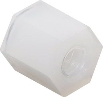 Spacers & Mounts M3 x 6mm Nylon Tapped Spacer Pk 1000 H1344