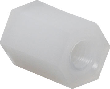 Spacers & Mounts M3 x 8mm Nylon Tapped Spacer Pk 1000 H1347
