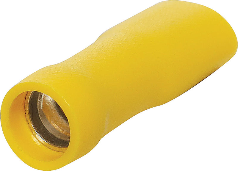 Spade Crimp Female 6.3mm Yellow Pk 100 H1843A