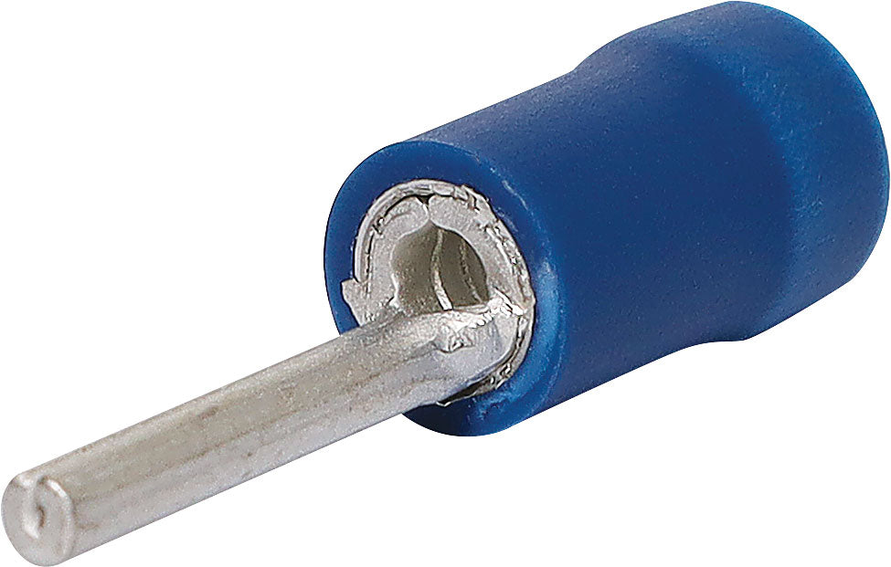 Crimps & Lugs Blue Pin Terminal Crimp Pk 100 H1905B