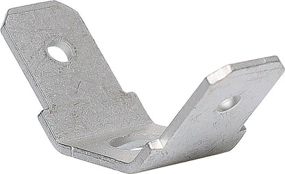 Crimps & Lugs 6.3mm 2 Way Male Chassis Mount Spade Pk 10 H2261