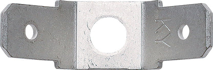 Crimps & Lugs 6.3mm 2 Way Male Chassis Mount Spade Pk 10 H2261