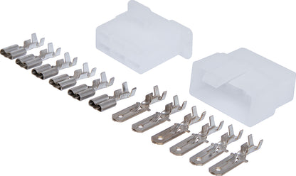 DC Power Connectors 6 Way Male And Female Inline Connector 15A H2312