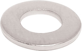 Screws, Bolts & Nuts M4 Flat Washer Pk 1000 H3388