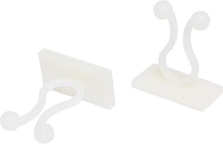Cable Management Stick-on Wire Holder Pk 10 H4150