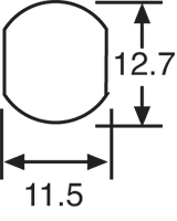 Cable Grommets 6.2-7.4mm Black Cord Grip Grommet Pk 1000 H4253