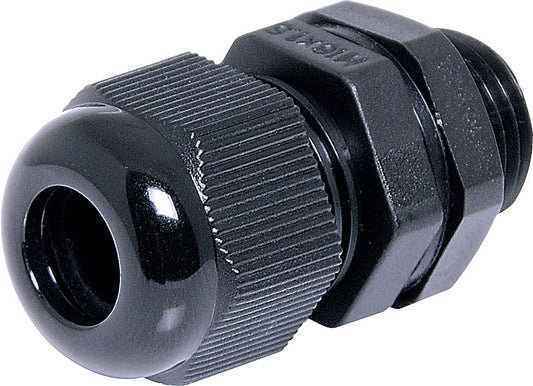 Cable Gland 6-12mm MG16 Black IP68 Nylon H4381