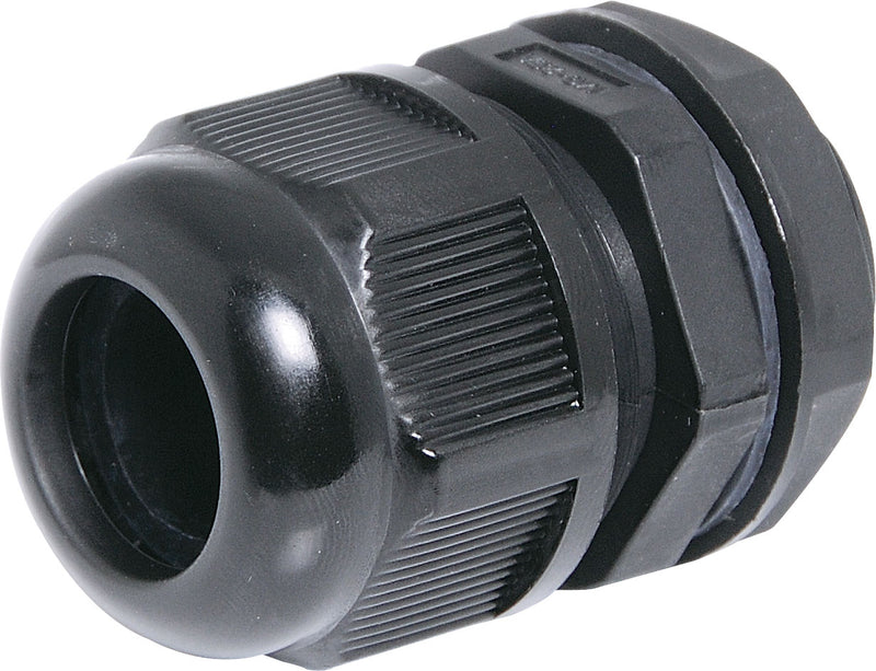 Cable Gland 13-18mm MG25 Black IP68 Nylon H4384