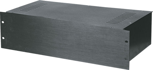 Rack Case 3U Black Aluminium Front Panel 19" H5033
