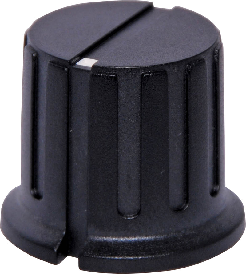 Knob Grub Screw PVC 24mm Black 1/4" Shaft H6044