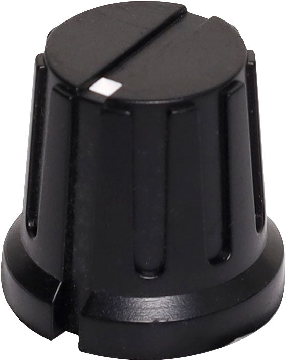 Knob 18t Spline Pvc 15mm Black H6540A