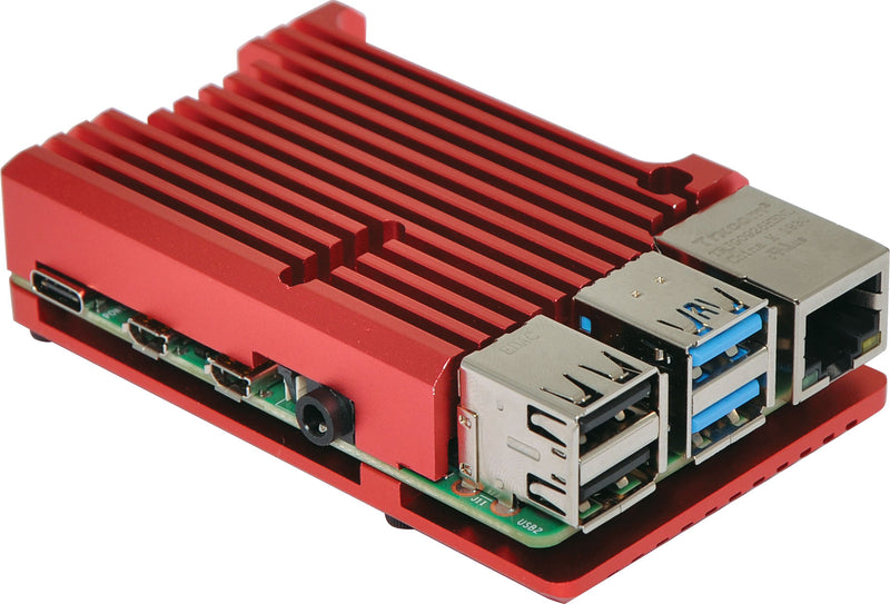 Red Armour Case To Suit Raspberry Pi 4 H8954