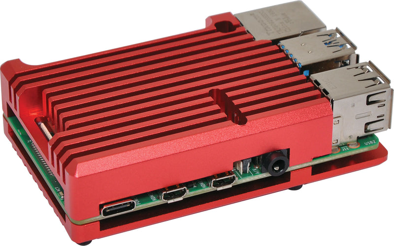 Red Armour Case To Suit Raspberry Pi 4 H8954