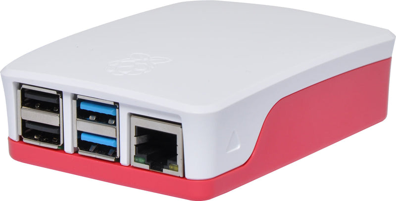 Raspberry Pi 4B Enclosure Red/White H8964