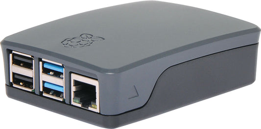 Raspberry Pi ABS Box to suit Raspberry Pi 4 Black and Grey H8965