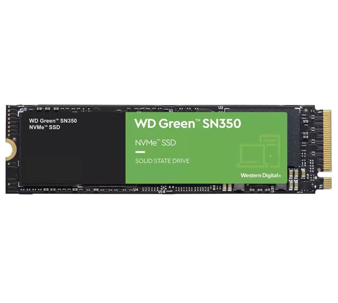 Western Digital WD Green SN350 1TB M.2 NVMe SSD 3200MB/s 2500MB/s R/W 340K/380K IOPS1M hr MTTF 3yrs wty HBWD-GRNV-1TB
