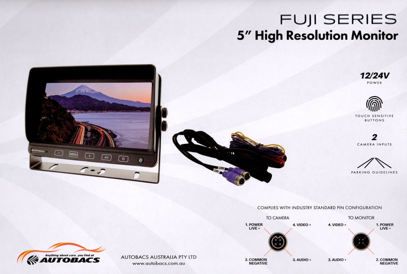 Fuji Series 5" High Resolution Monitor HD5120