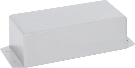 Enclosures & Boxes UB3 (130Lx67Wx43Hmm) Grey ABS Flanged Jiffy Box HF0153