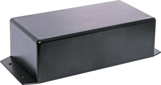 Enclosures & Boxes UB3 (130Lx67Wx43Hmm) Black ABS Flanged Jiffy Box HF0203