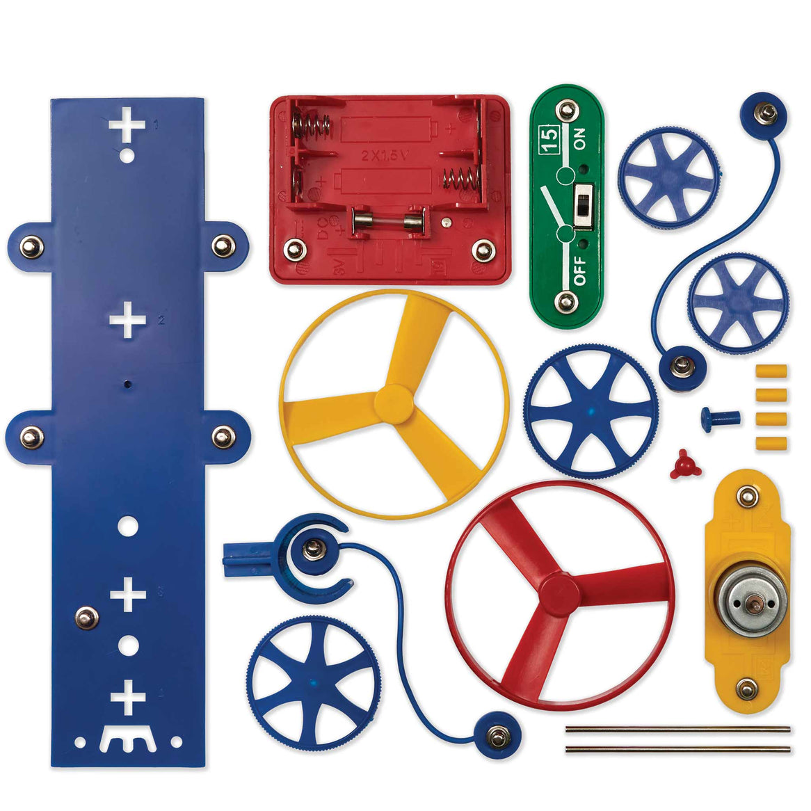 HEEBIE JEEBIES Clip Circuit Small Helica Electronic Car Kit HJ-0031