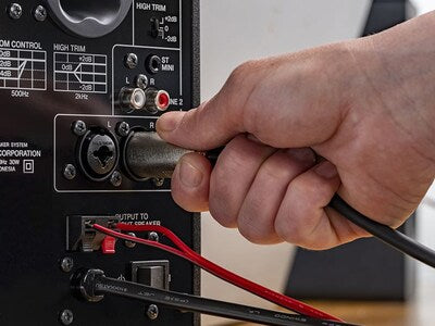 Yamaha Studio Monitors 2 Way Powered 4in Black VFS1030 HS4B