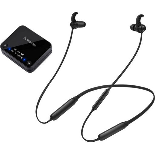 Avantree In Ear Bluetooth Neckband Earphones Aptx-ll HT4186BLK