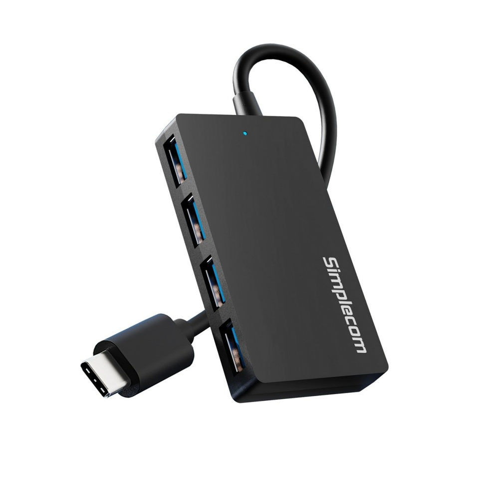 Simplecom Superspeed USB-A 4 Port USB3.2 Hub HXSI-CH352