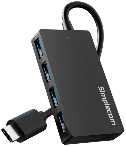 Simplecom Superspeed USB-A 4 Port USB3.2 Hub HXSI-CH352