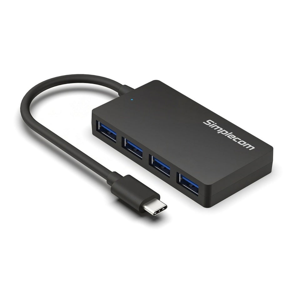 Simplecom Superspeed USB-A 4 Port USB3.2 Hub HXSI-CH352