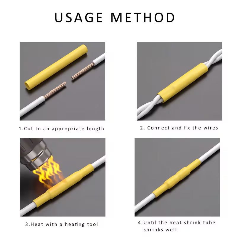 Heat Shrink Tubing 210pc Assorted Bag T4GMQ06G0Q4/210