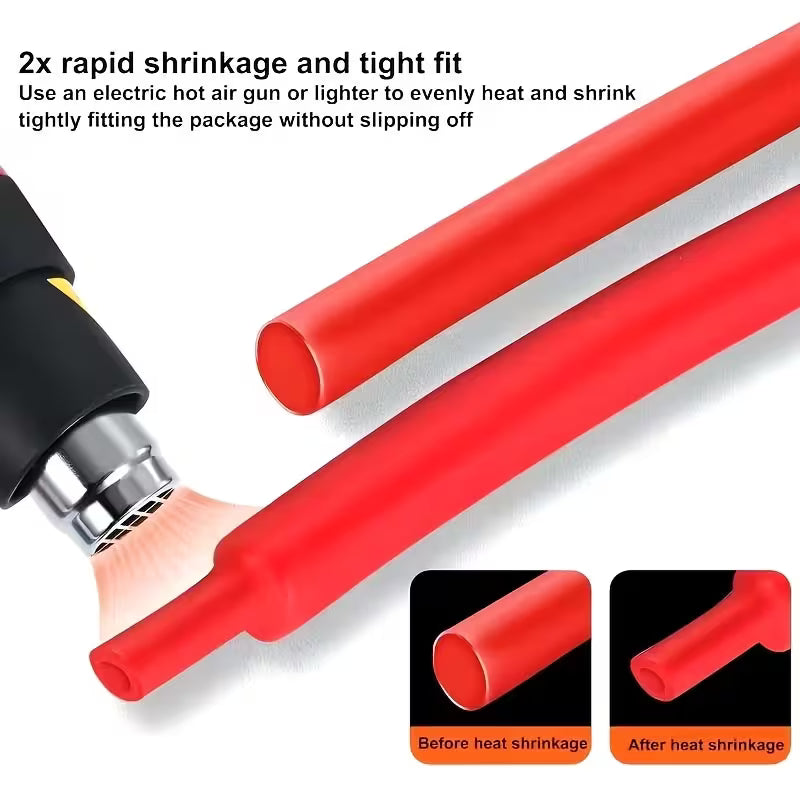 Heat Shrink Tubing 210pc Assorted Bag T4GMQ06G0Q4/210