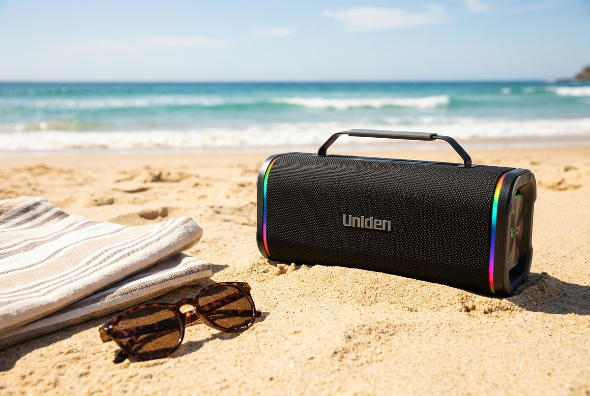 Uniden Portable Bluetooth Speaker 100w Ip67 12 Hours LOOOPYON