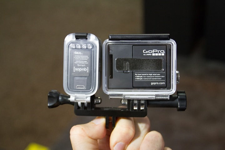 Qudos Dual Mount Bracket for Action Camera and Bike Light  GOPROQMT1