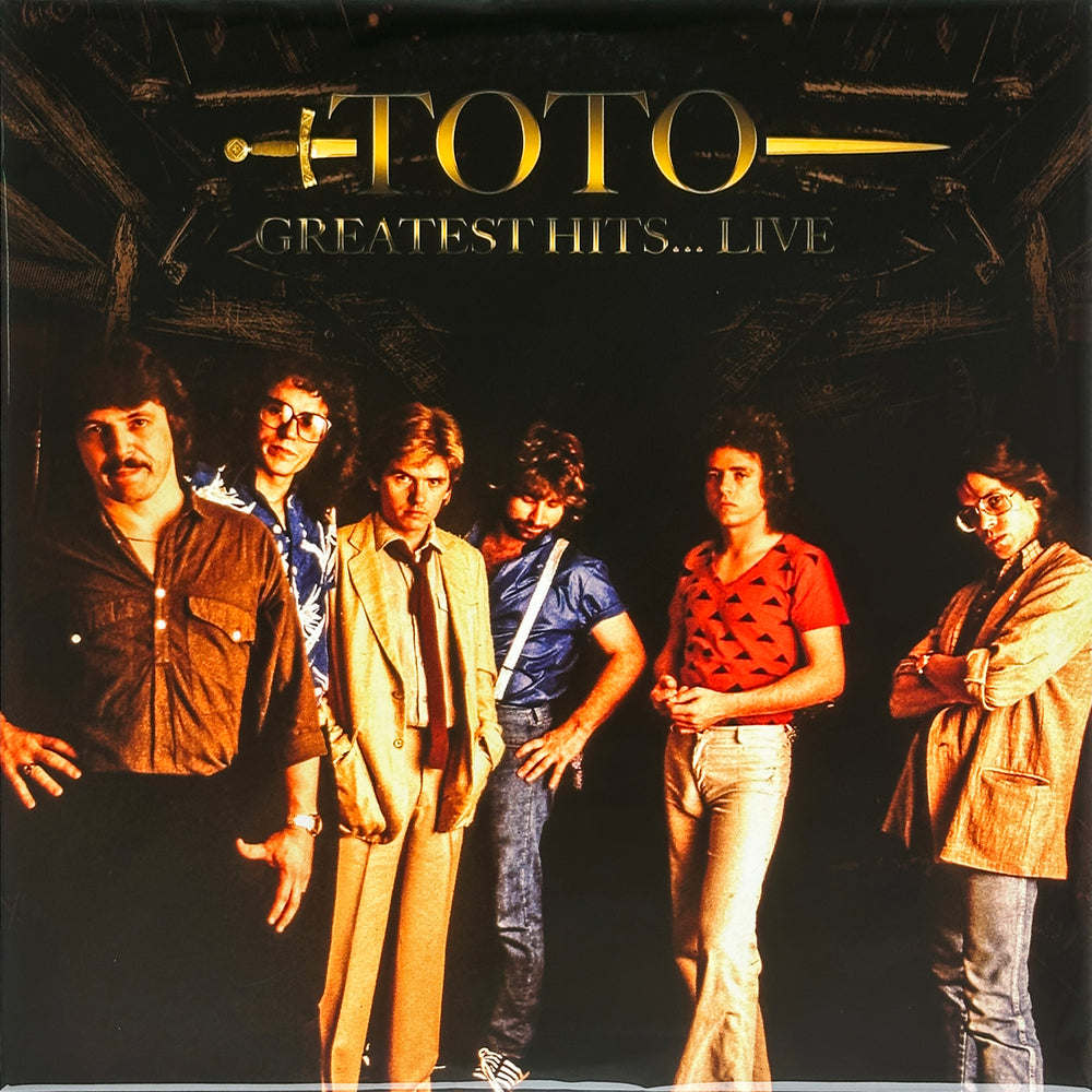 LP 12in Toto Greatest Hits Live ILV038