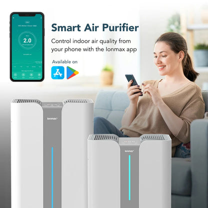 Ionmax+ Aire X High-Performance Smart Air Purifier ION1000PRO