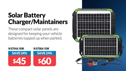 Solar Battery Charger 10W 12V N0704A