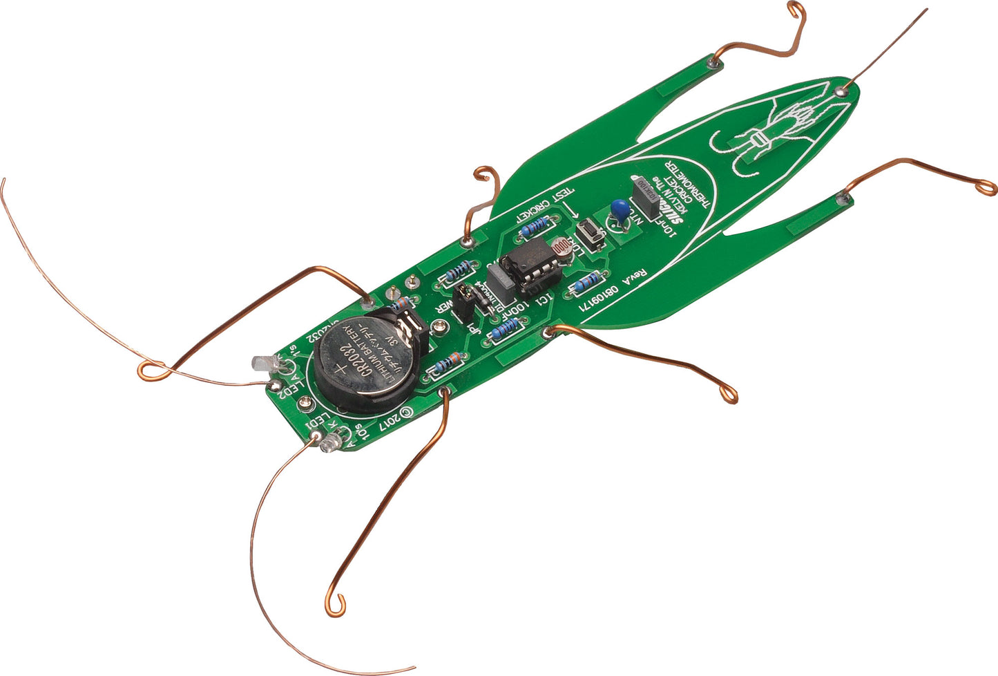 Educational Electronics Kelvin Crazy Cricket Kit K1109B